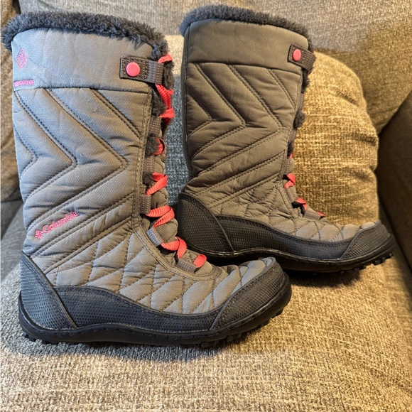 Columbia Sportswear Company Other - Columbia Youth Minx Mid III Waterproof Omni-Heat Snow Boots Size 1